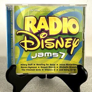 Radio Disney Jams Volume 7 CD and DVD 2 Disc Set - Outstanding Condition